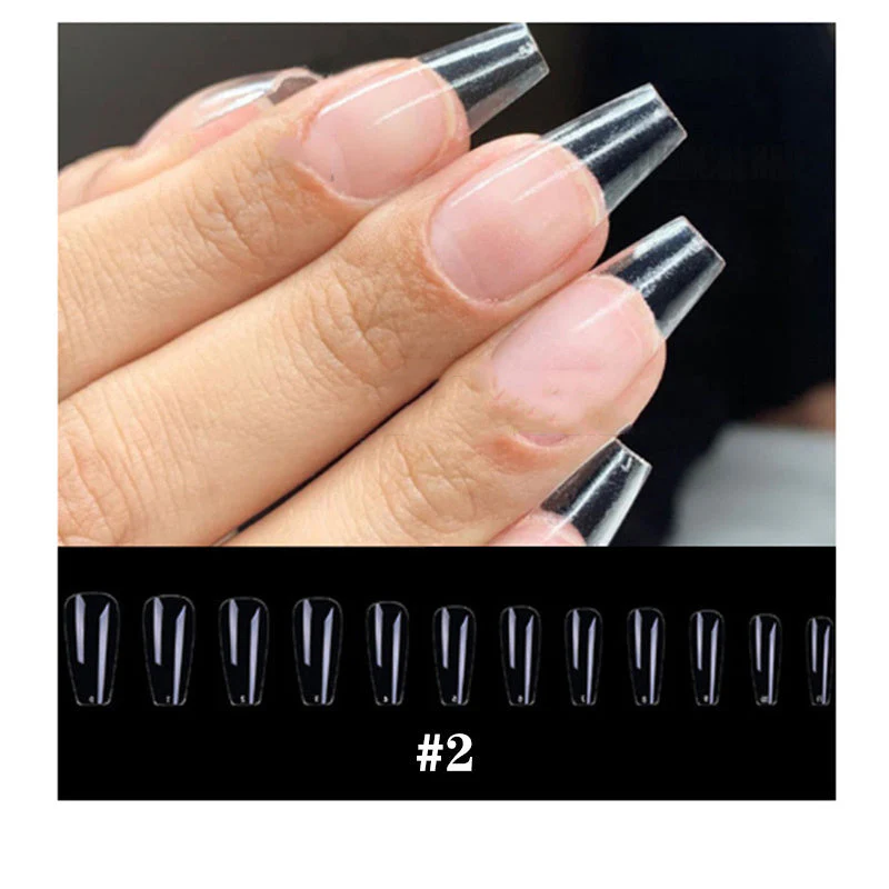 Transparent extension nail - Image 5