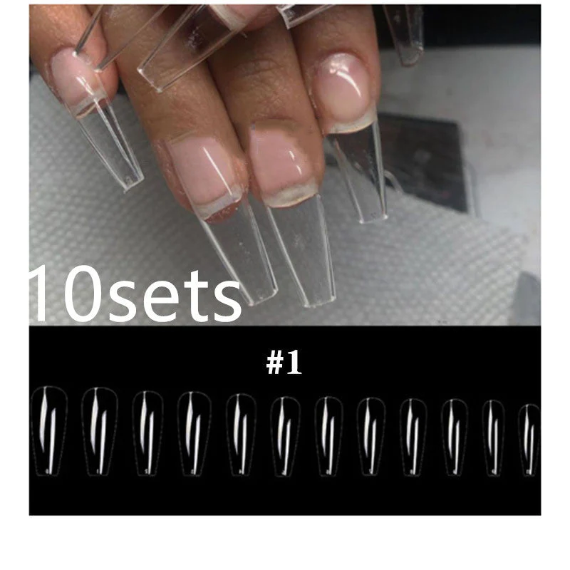 Transparent extension nail - Image 9