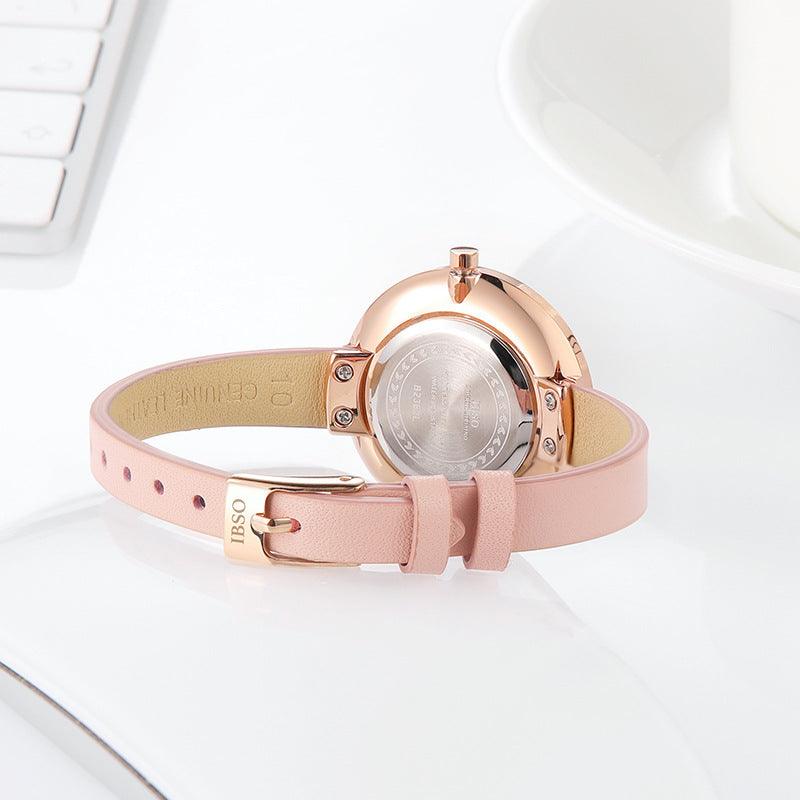 Trend  Thin Ladies Student Waterproof Watch - Image 4