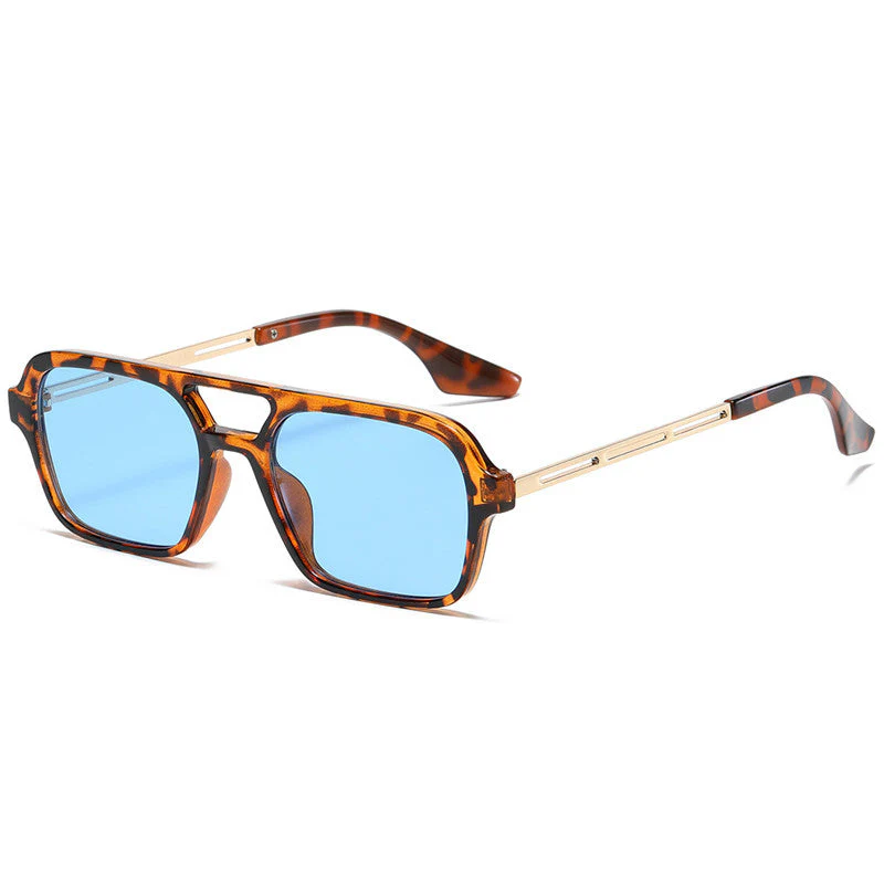 Trending Retro Double Bridge Sunglasses - Image 2