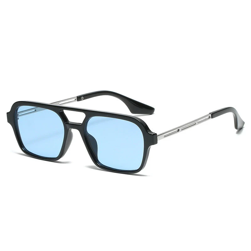 Trending Retro Double Bridge Sunglasses - Image 3