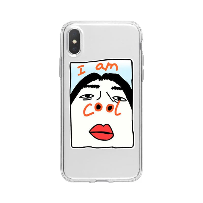 Trendy "I am Cool" Phone Case - Image 2
