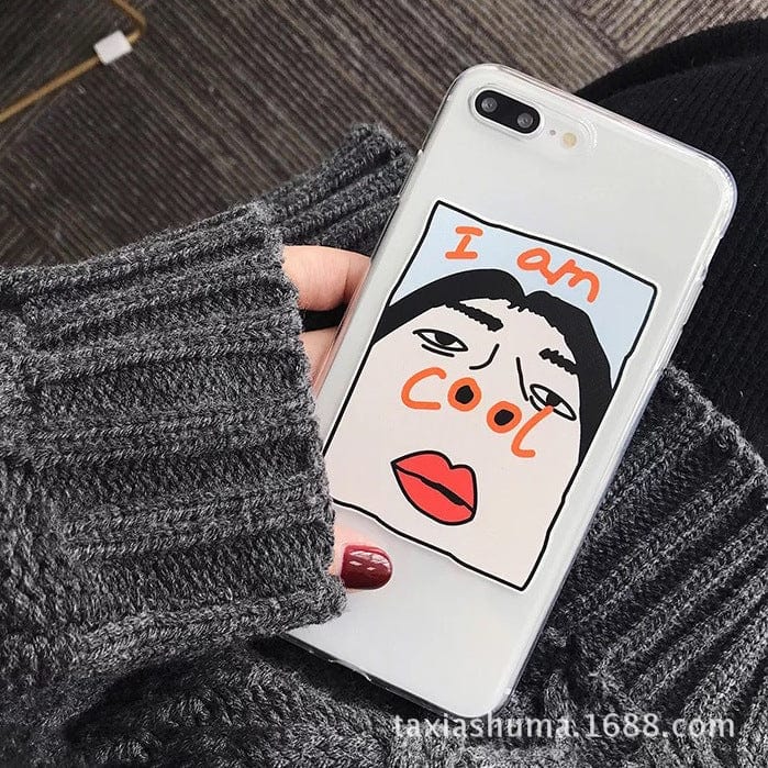 Trendy "I am Cool" Phone Case - Image 3
