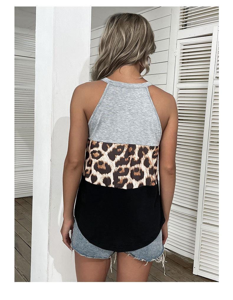 Triple Color Block Halter Top - Image 7