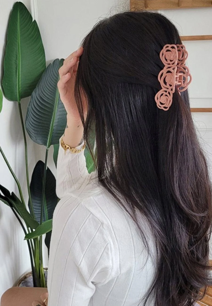 Triple Rose Hair Clip - Image 4