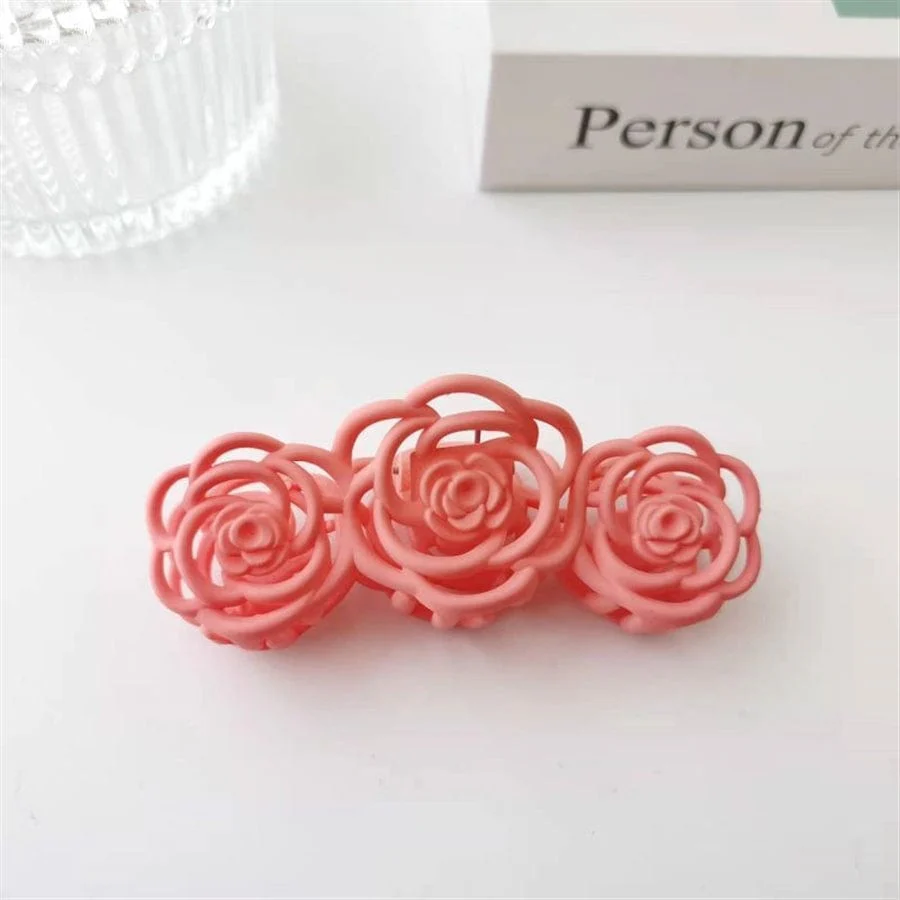 Triple Rose Hair Clip - Image 6