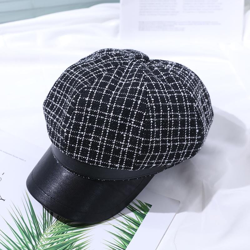 Tweed Top Baker Boy Cap - Image 4