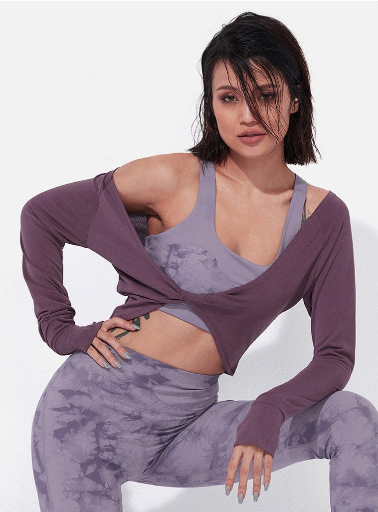 Twist Front Long Sleeve Coverup - Image 8