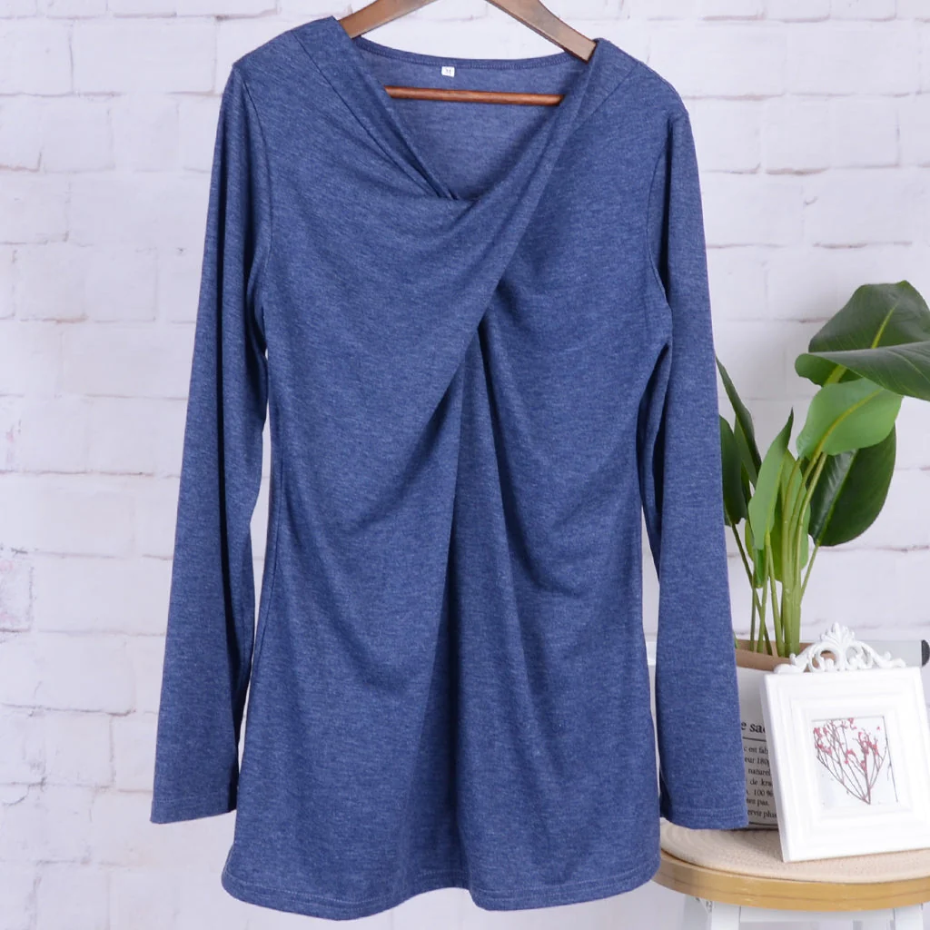 Twist Front One Shoulder Shirt