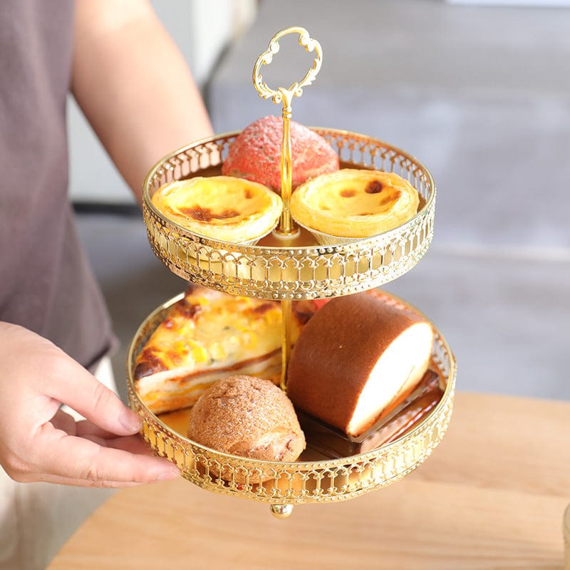 Two Tiered Tray Decor - Image 2