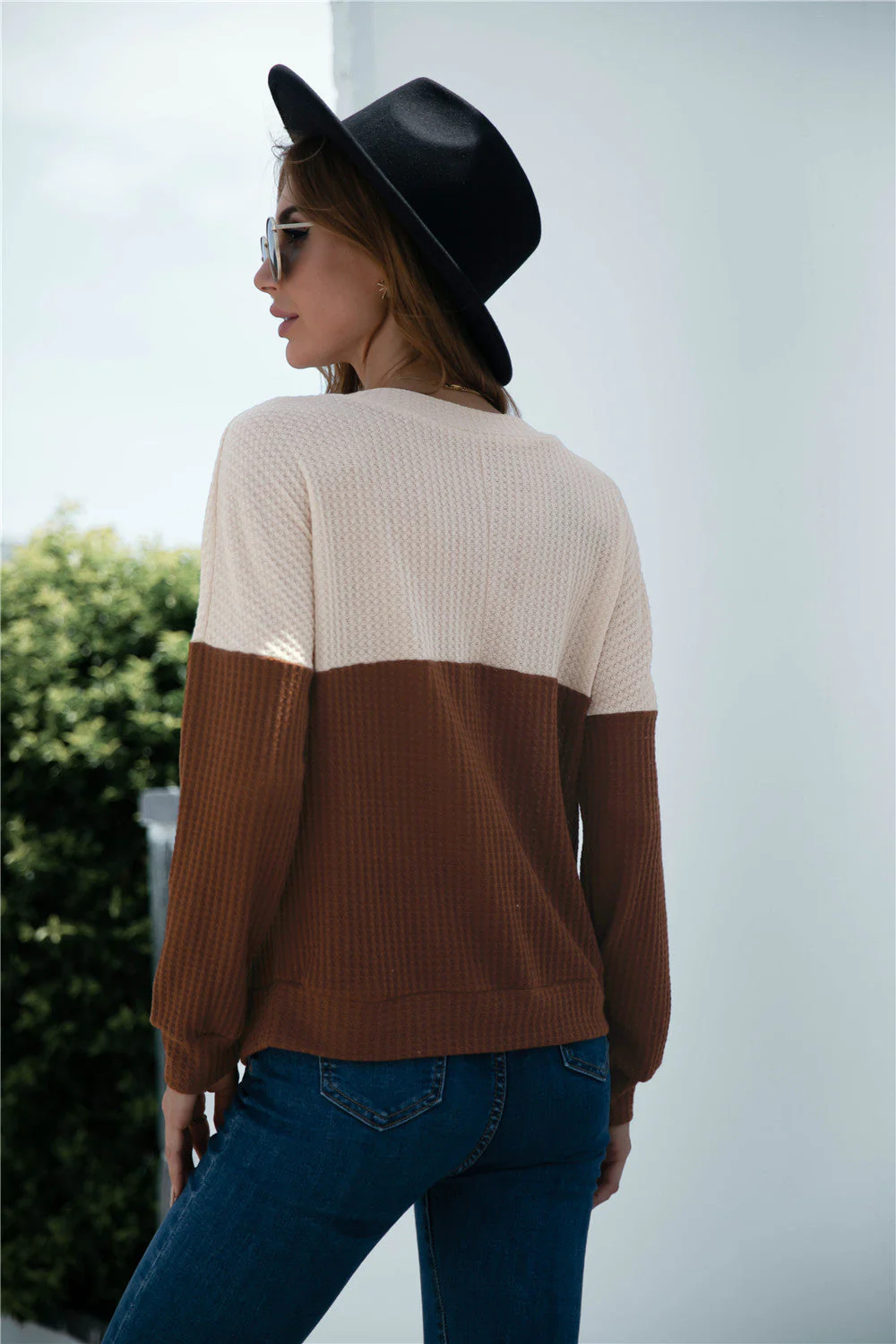 Two Tone Lux Sweater - Image 6