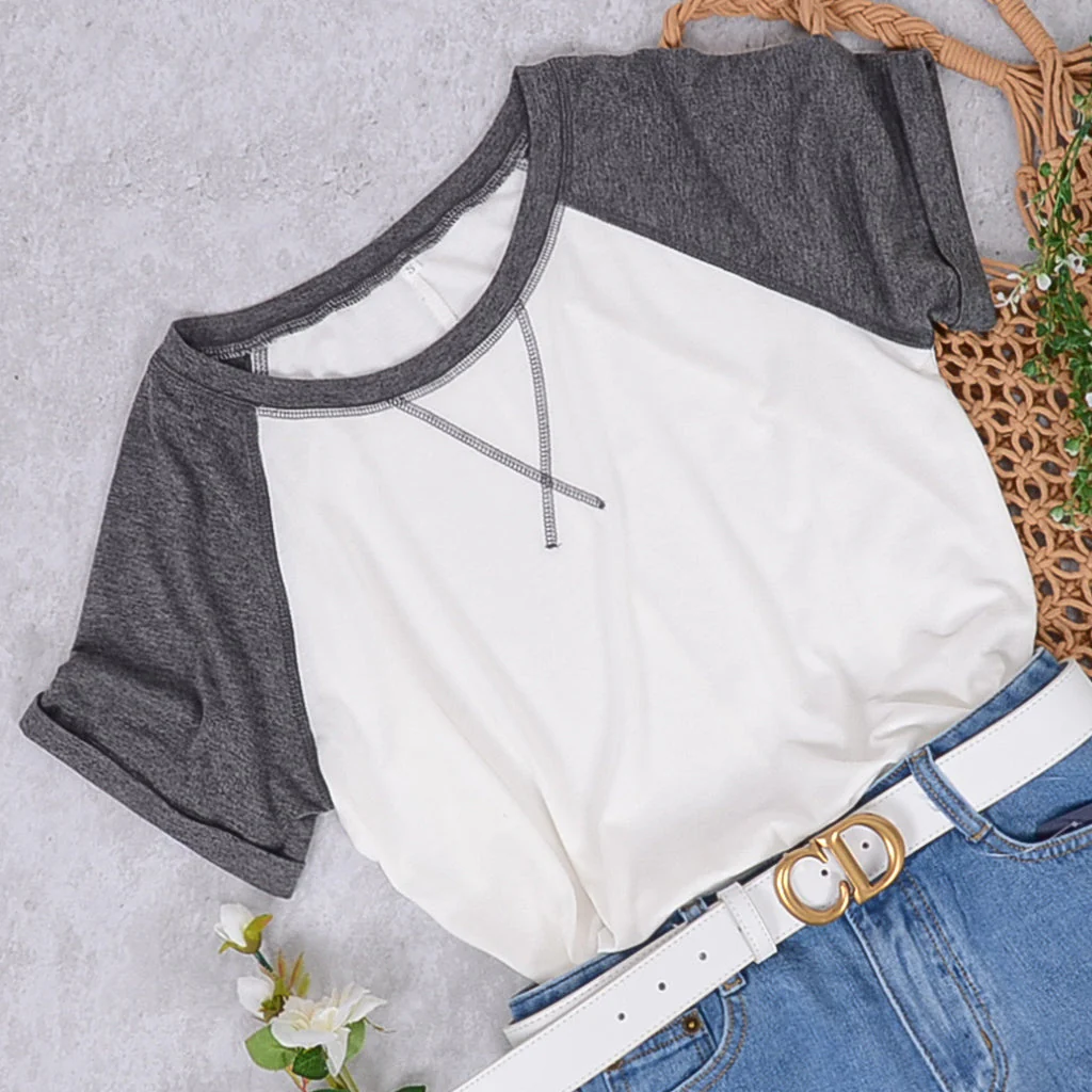 Two Tone Raglan Tee - Image 11