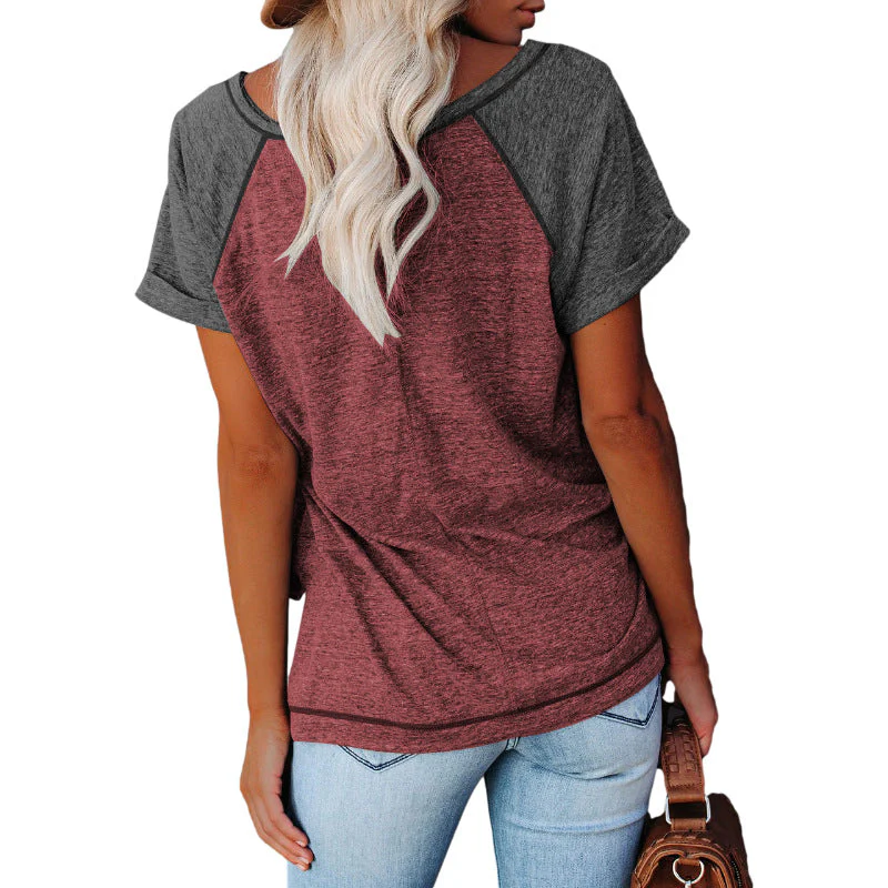 Two Tone Raglan Tee - Image 2