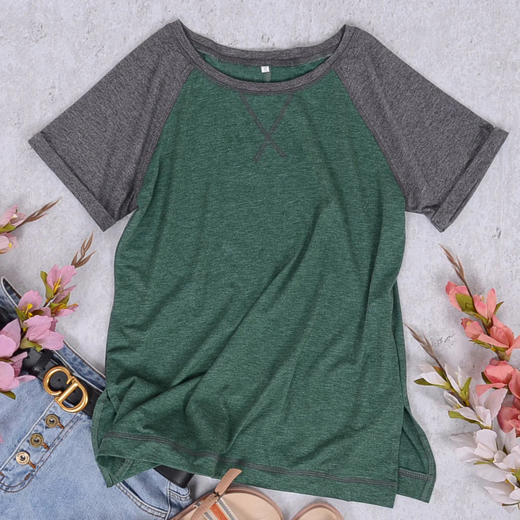 Two Tone Raglan Tee - Image 6