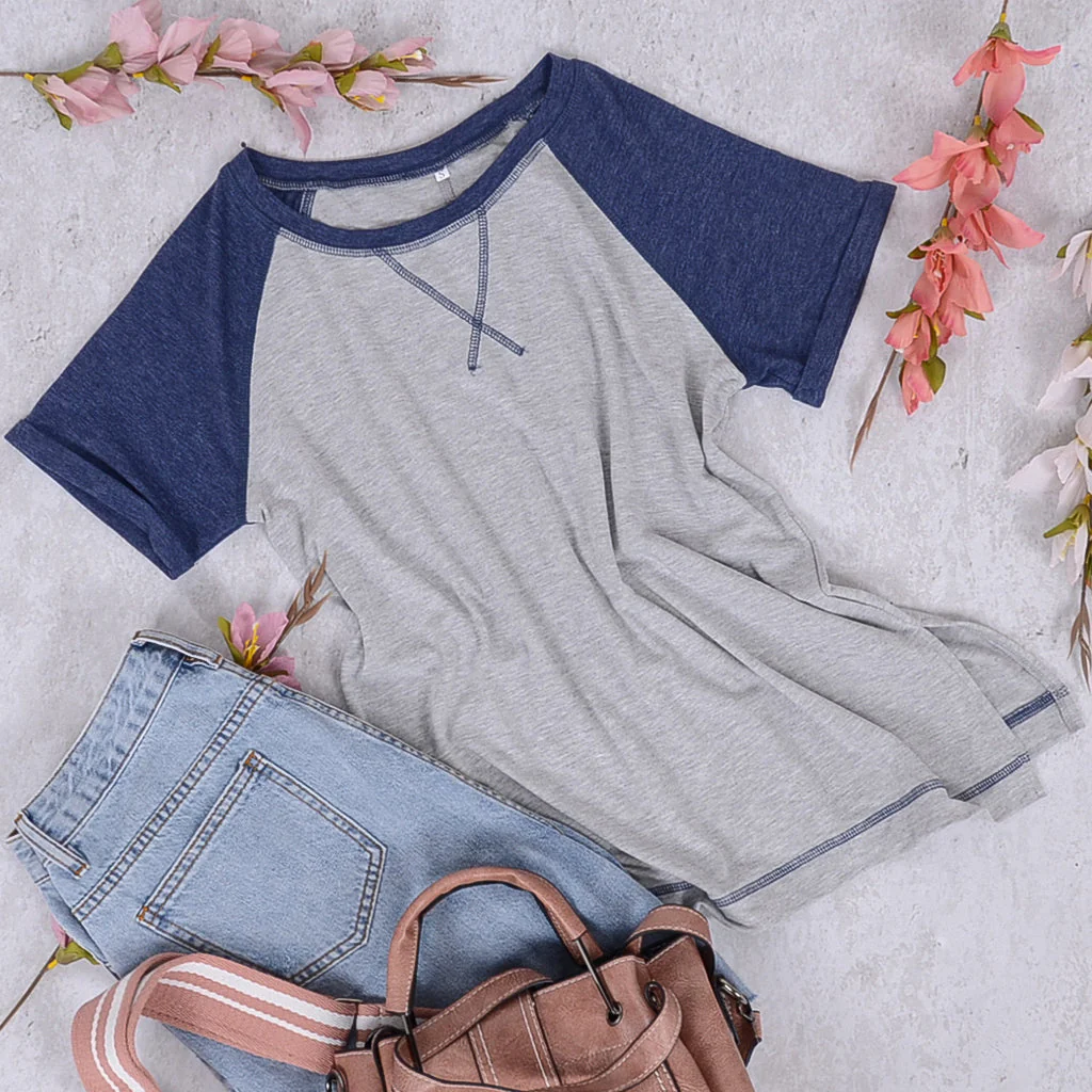 Two Tone Raglan Tee - Image 8