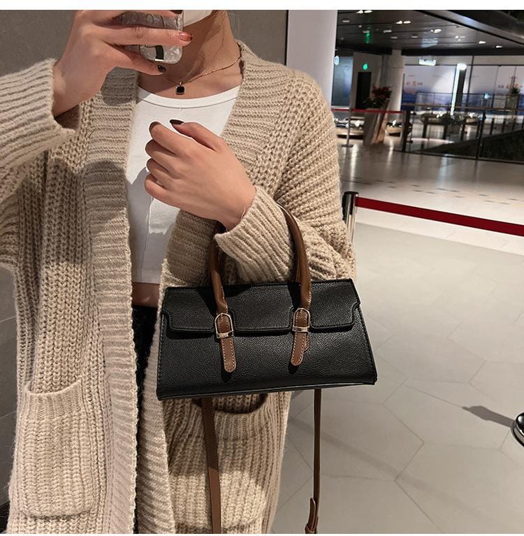 Two Tone Rectangle Bag - Image 10