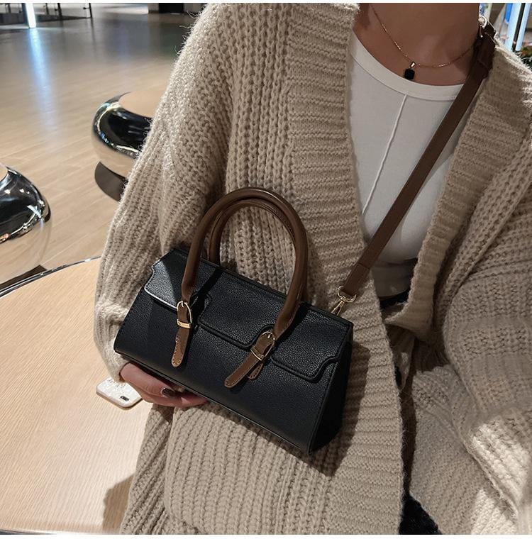 Two Tone Rectangle Bag - Image 11