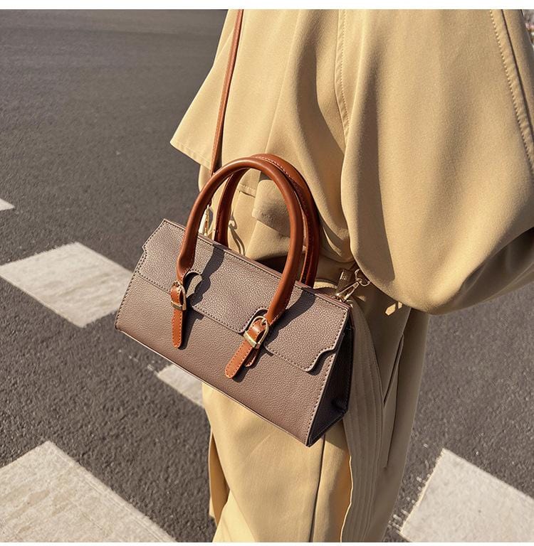 Two Tone Rectangle Bag - Image 14