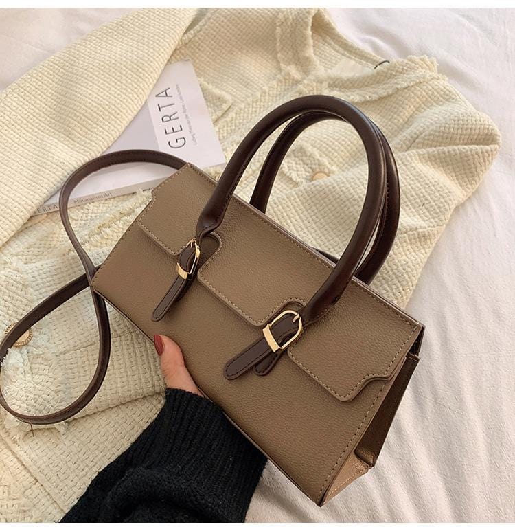 Two Tone Rectangle Bag - Image 16