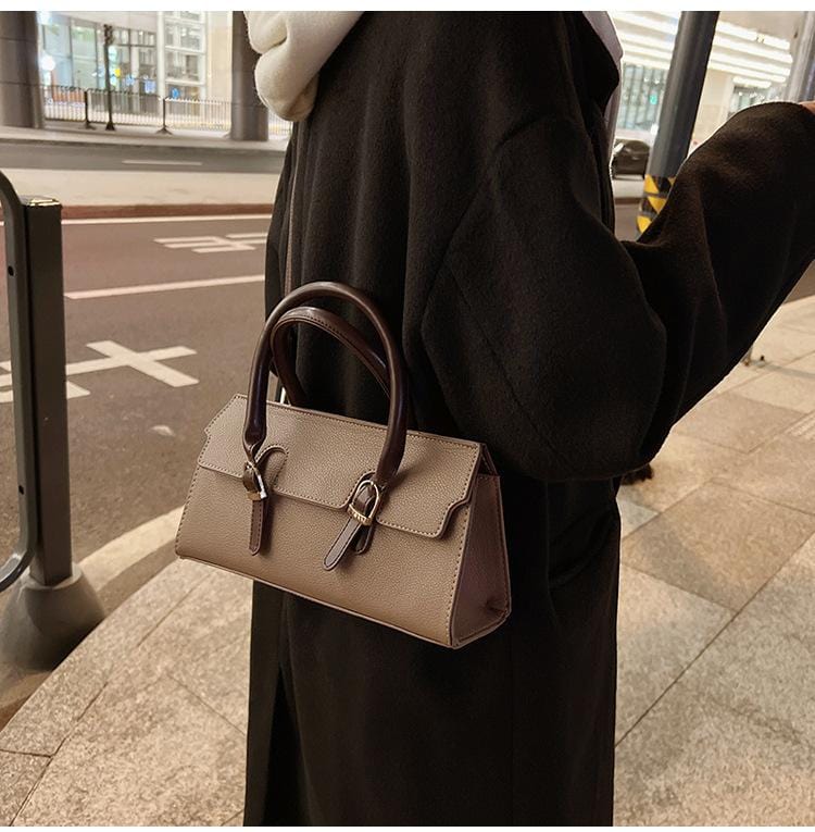 Two Tone Rectangle Bag - Image 17