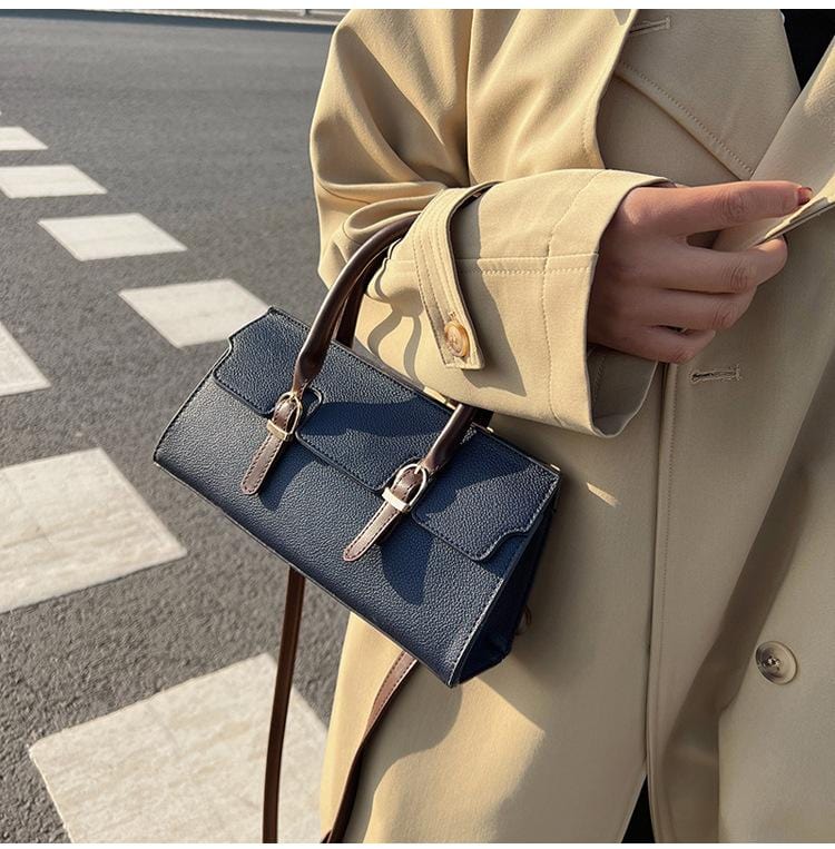 Two Tone Rectangle Bag - Image 6