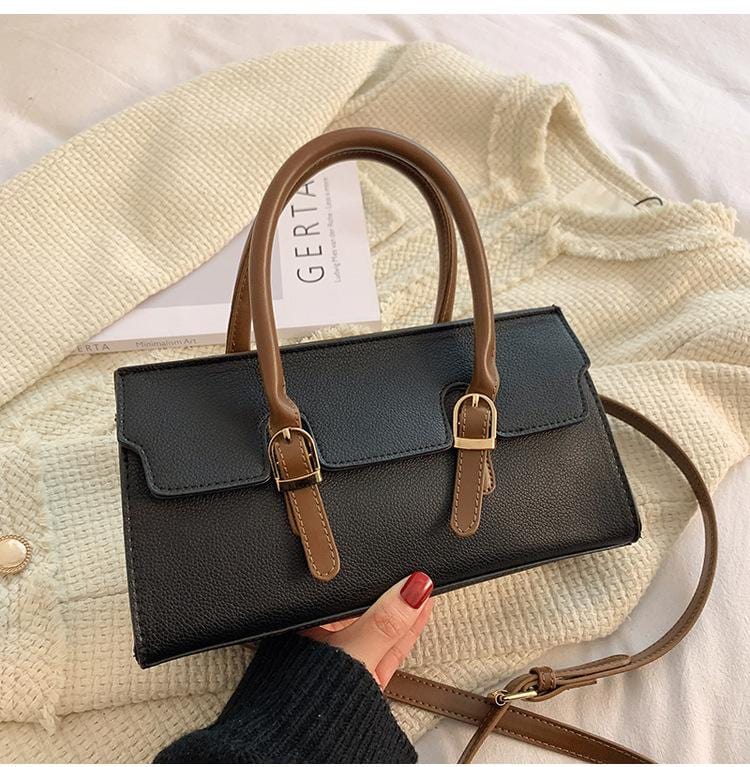 Two Tone Rectangle Bag - Image 8