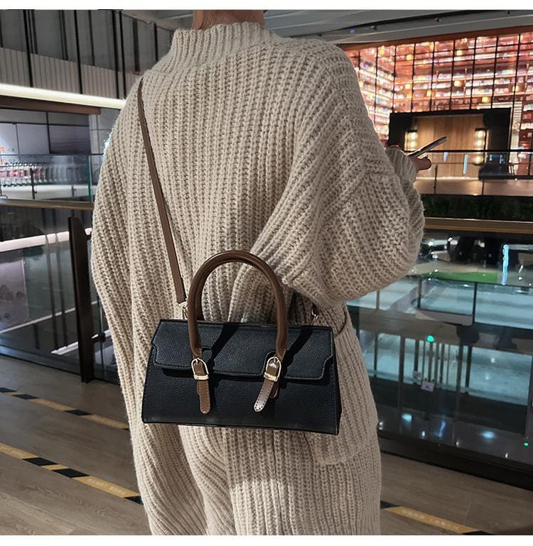 Two Tone Rectangle Bag - Image 9