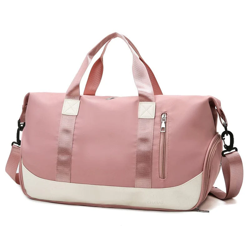 Two Toned Duffle Gym Bag - Image 3