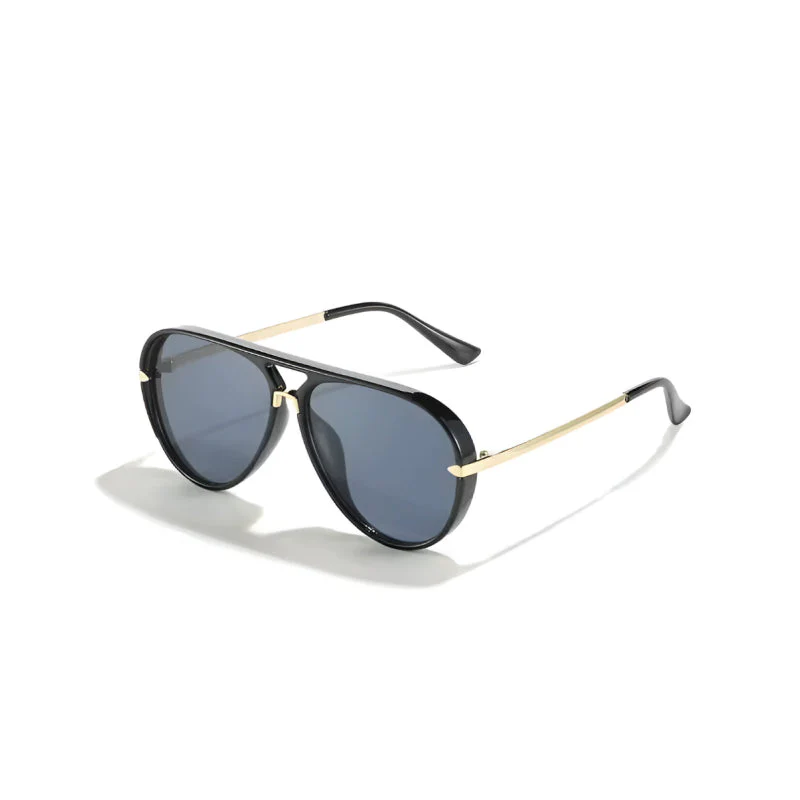 Unisex Aviator Sunglasses with UV400 Protection for Outdoor Style - Image 2
