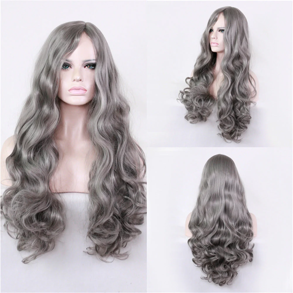 Universal Wig Full-head Wig Medium And Long Volume - Image 6