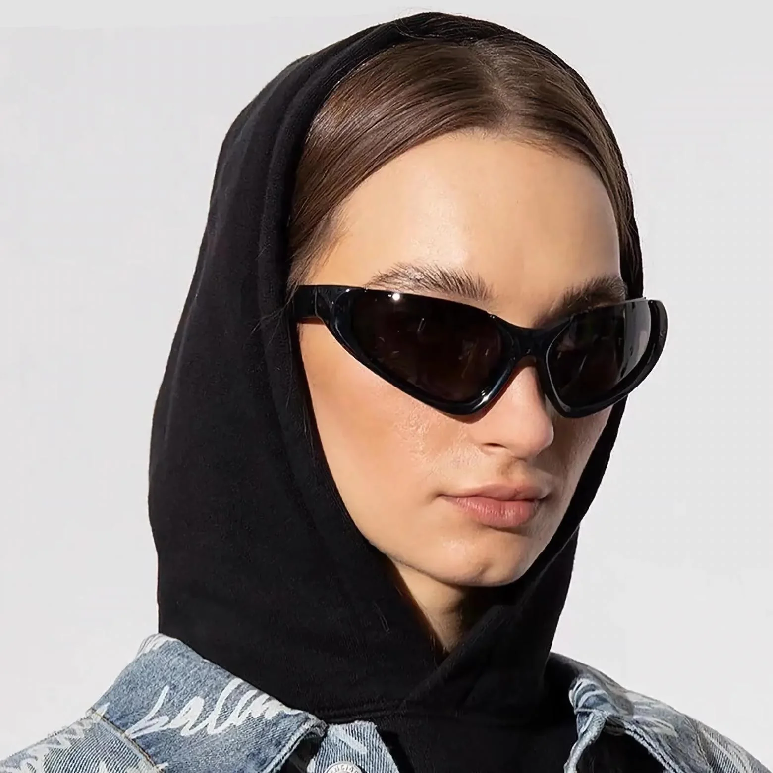 UV400 Unisex Vintage Mirror Sports Sunglasses - Image 8