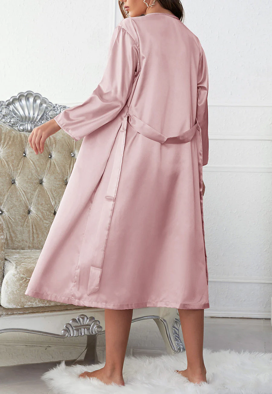 V Neck Top and Shorts Lounge Set - Image 12