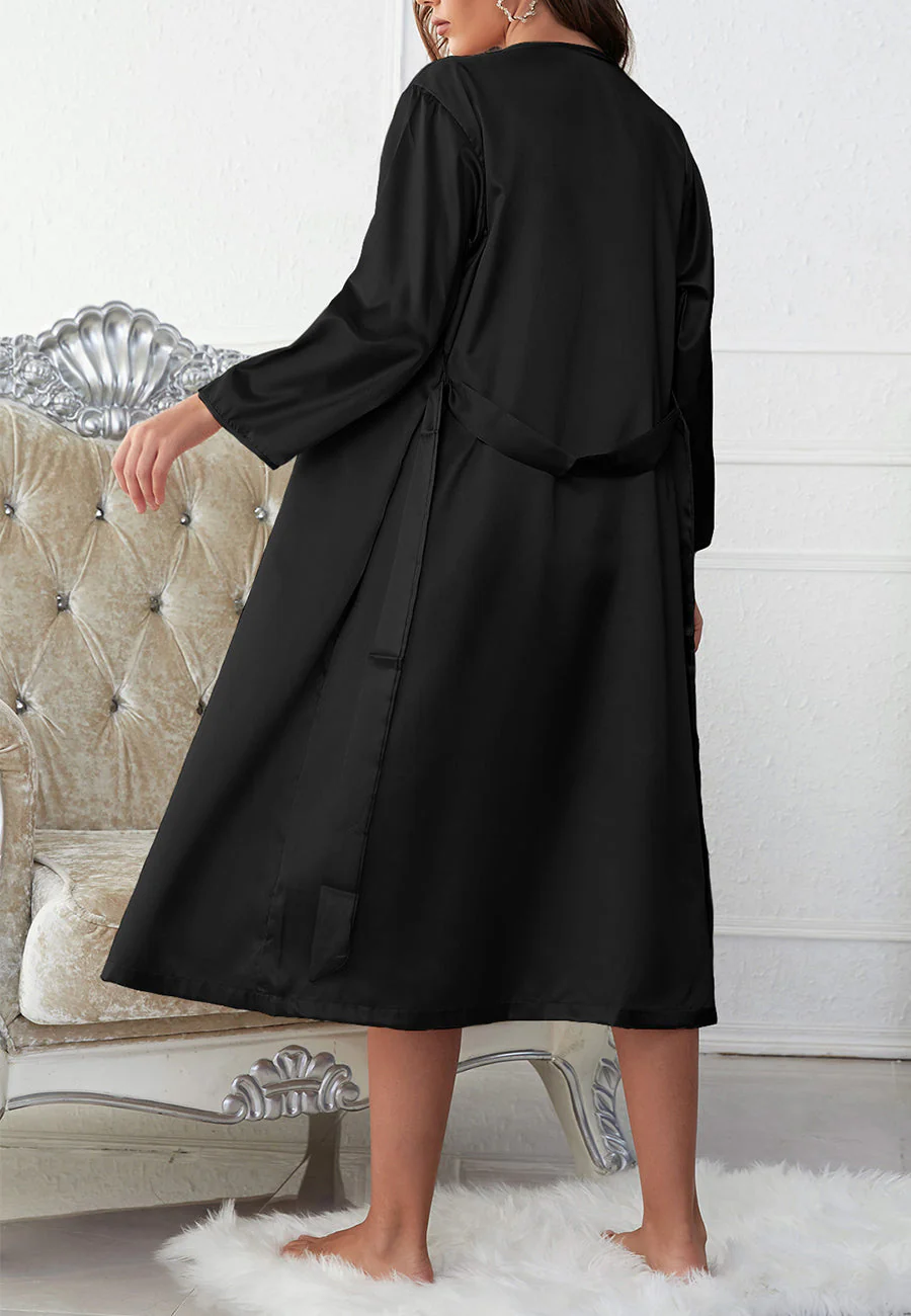 V Neck Top and Shorts Lounge Set - Image 6