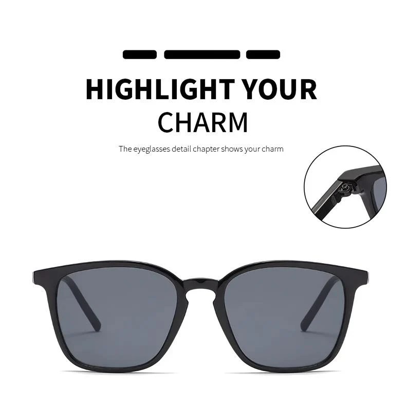 Vintage Luxury Square Sunglasses - Image 8