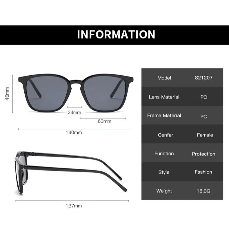 Vintage Luxury Square Sunglasses - Image 9