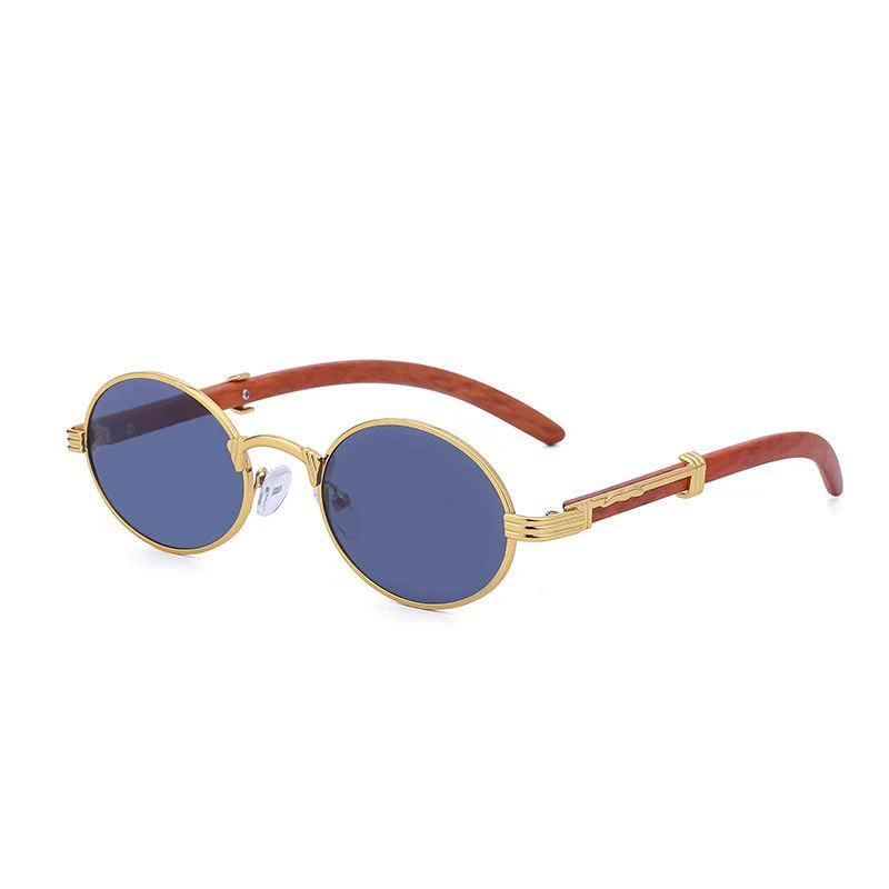 Vintage Oval Sunglasses - Image 2