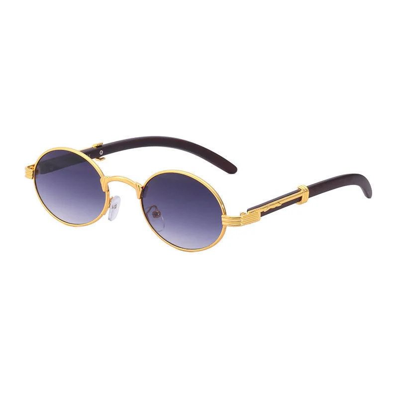 Vintage Oval Sunglasses - Image 3