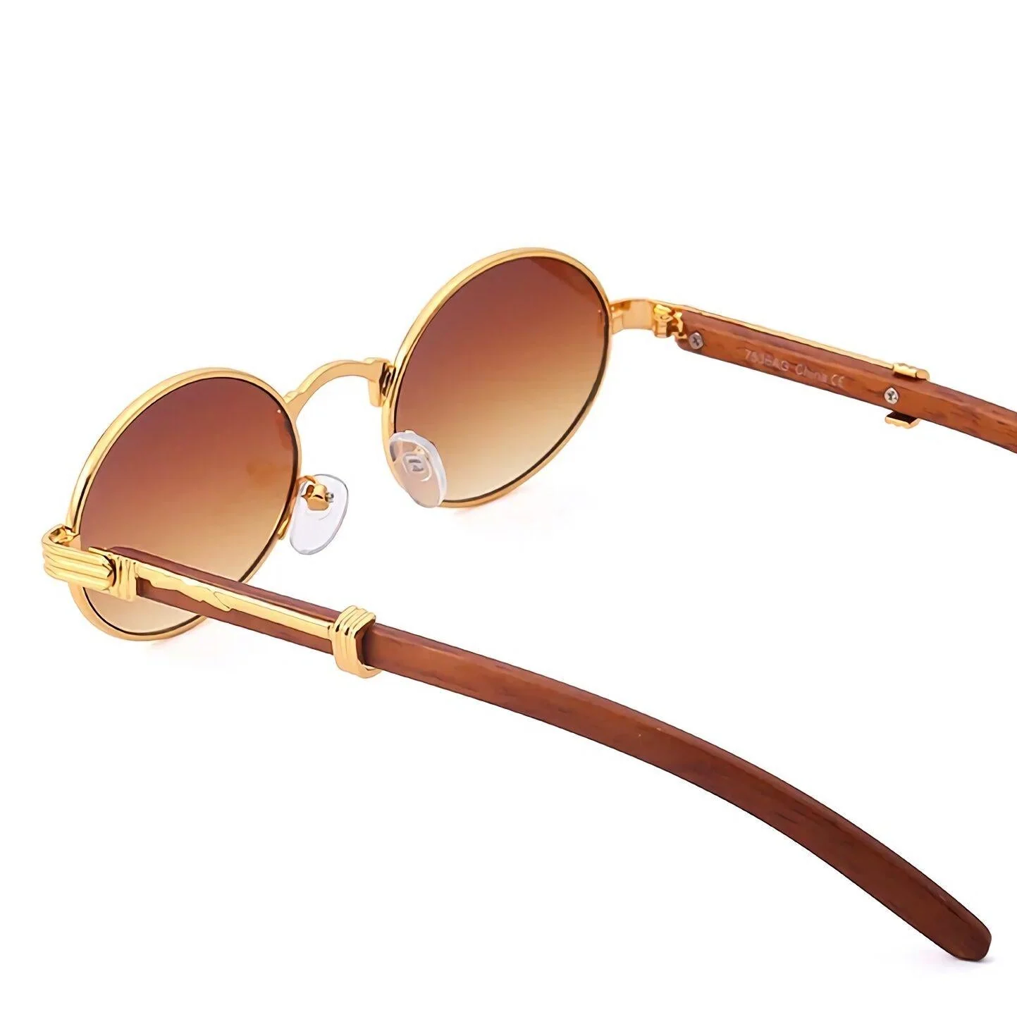 Vintage Oval Sunglasses - Image 9