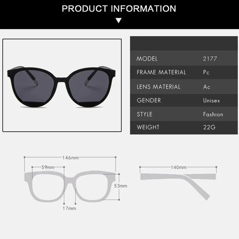 Vintage Oval Sunglasses - Image 10
