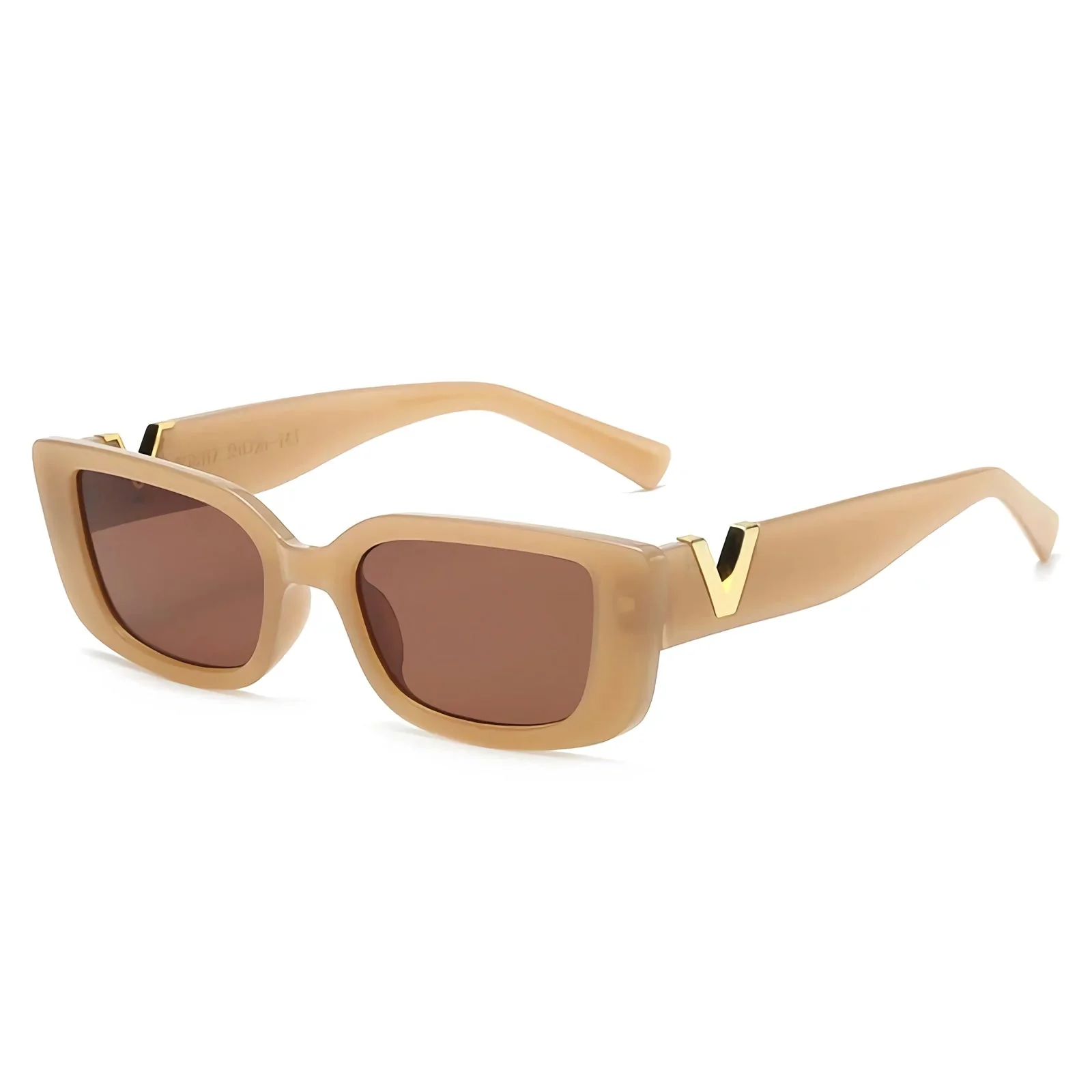 Vintage Rectangle Sunglasses - Image 10