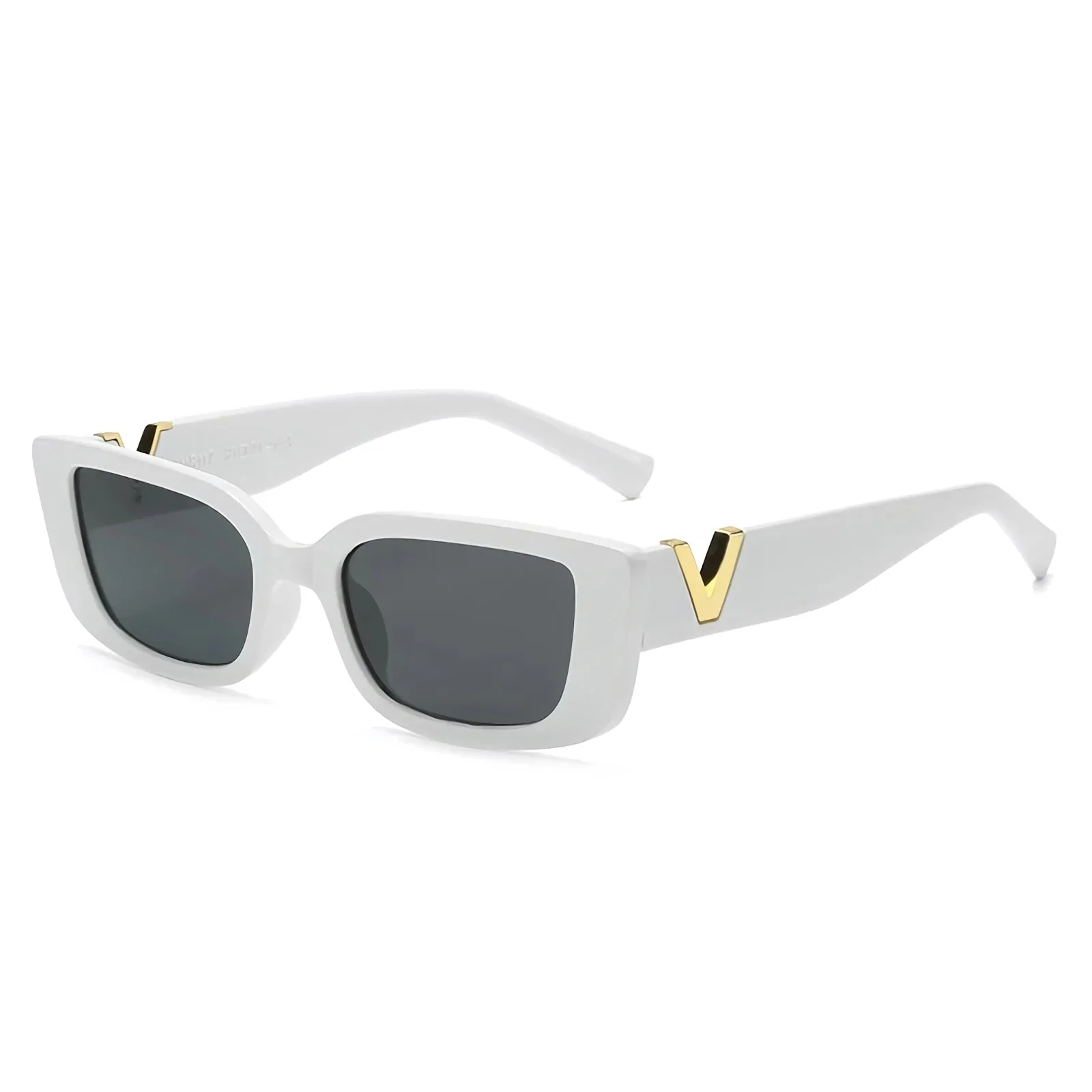 Vintage Rectangle Sunglasses - Image 11