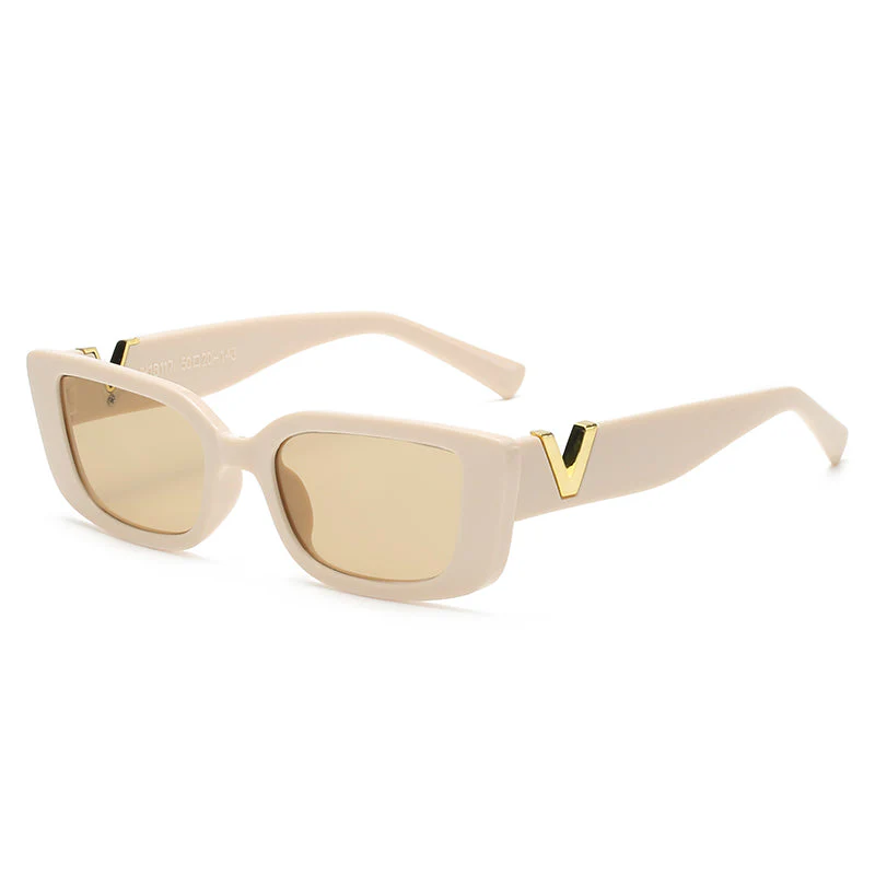 Vintage Rectangle Sunglasses - Image 3