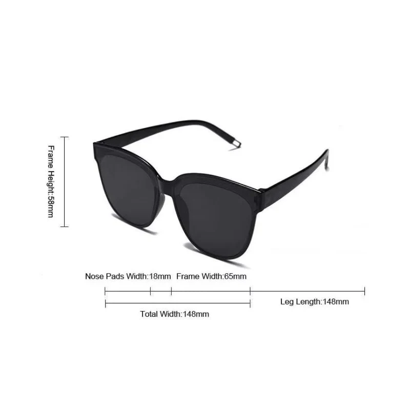 Vintage Rimless Cat Eye Sunglasses - Image 11