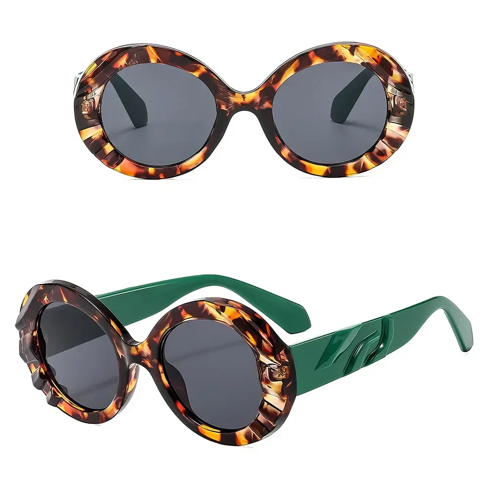 Vintage Round Sunglasses - Image 11