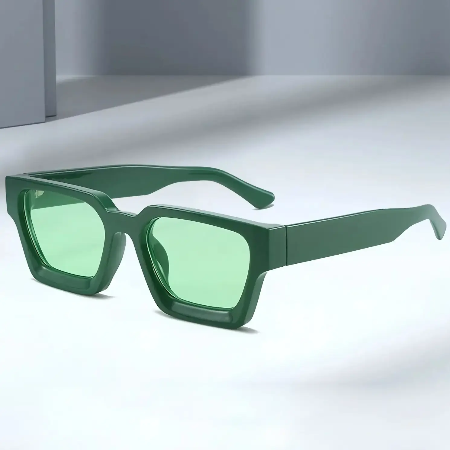 Vintage Small Square Sunglasses - Image 12