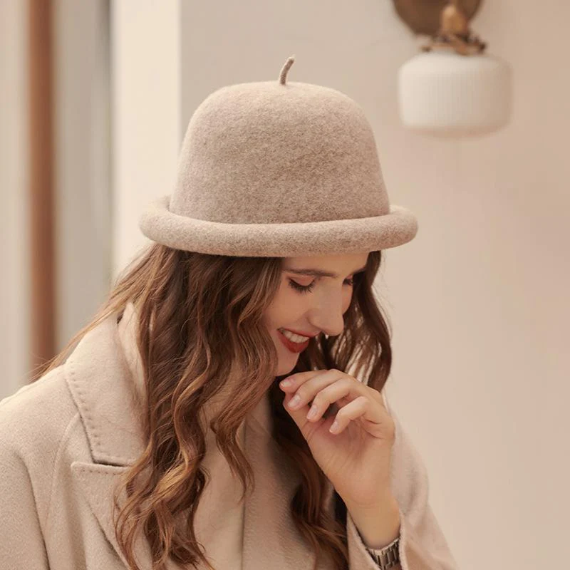 Vintage Soft Bowler Hat - Image 2