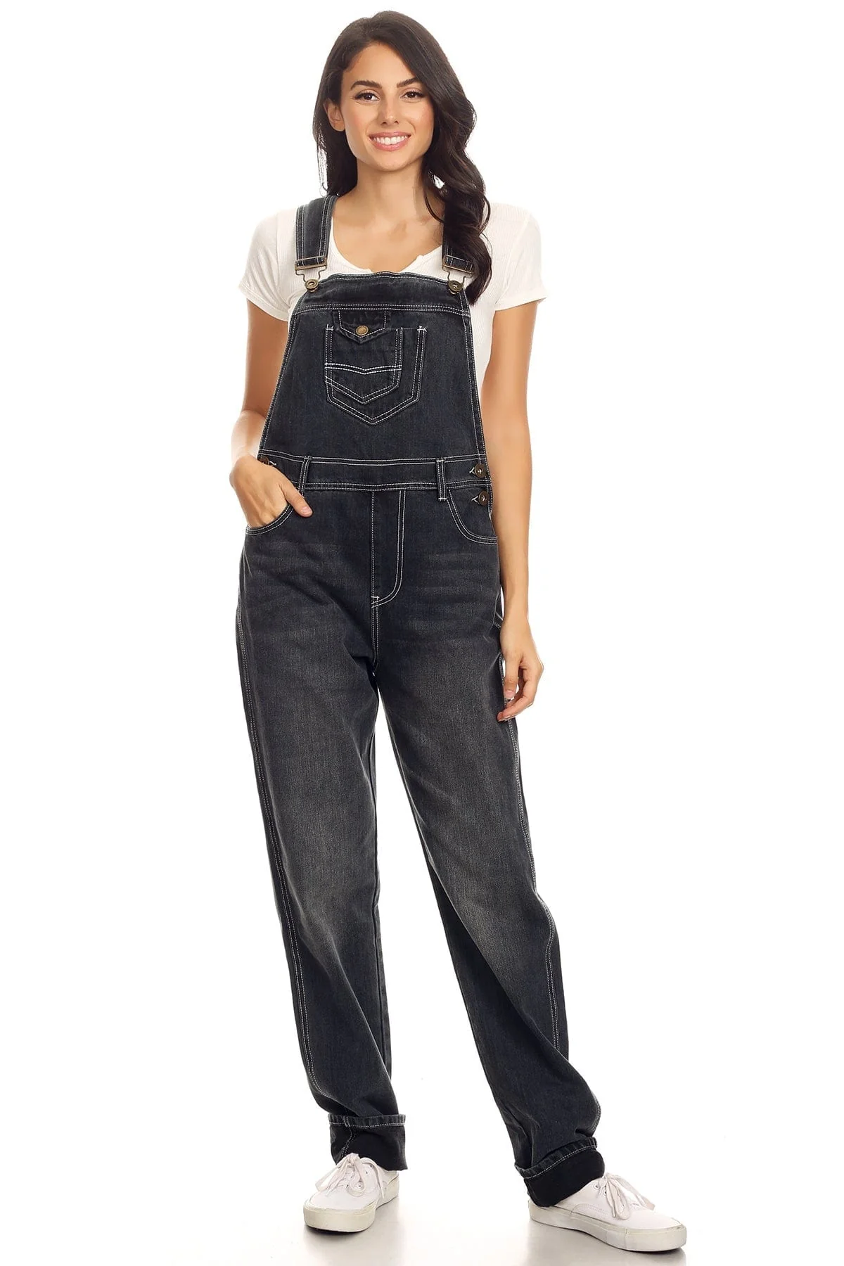 Vintage Straight-Leg Overalls - Image 10