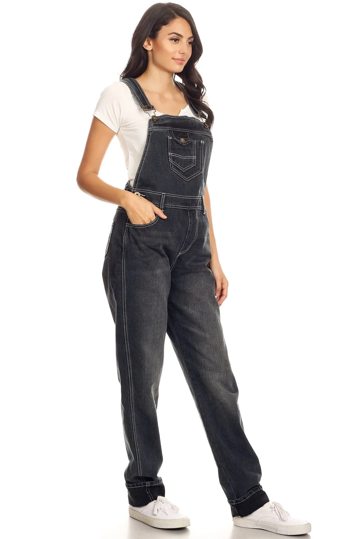 Vintage Straight-Leg Overalls - Image 12