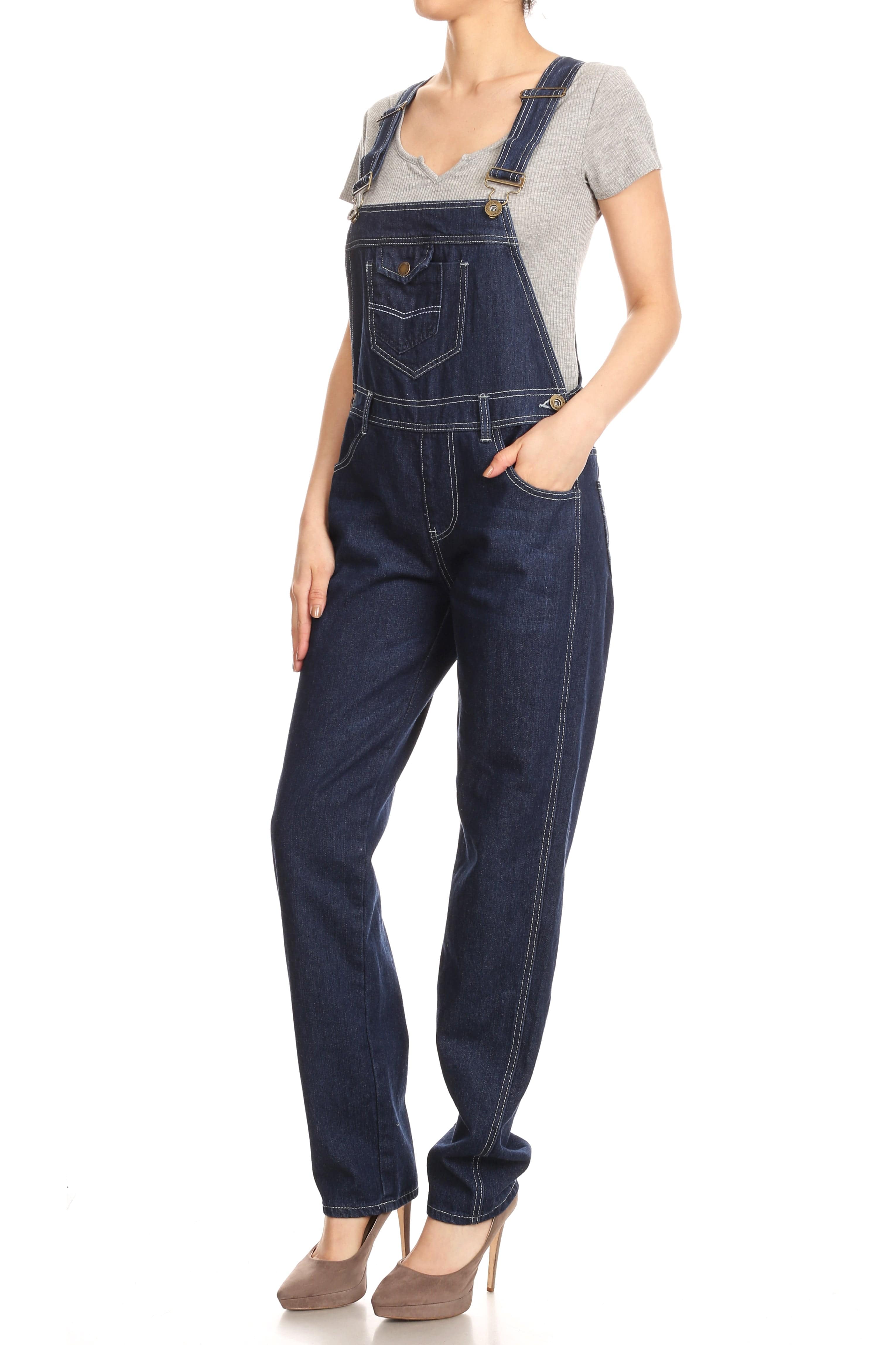 Vintage Straight-Leg Overalls - Image 33
