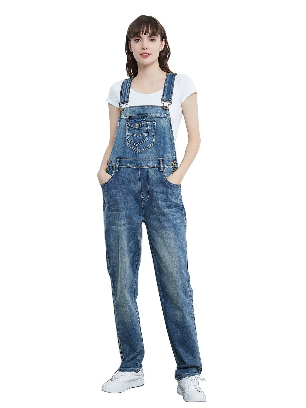 Vintage Straight-Leg Overalls - Image 59